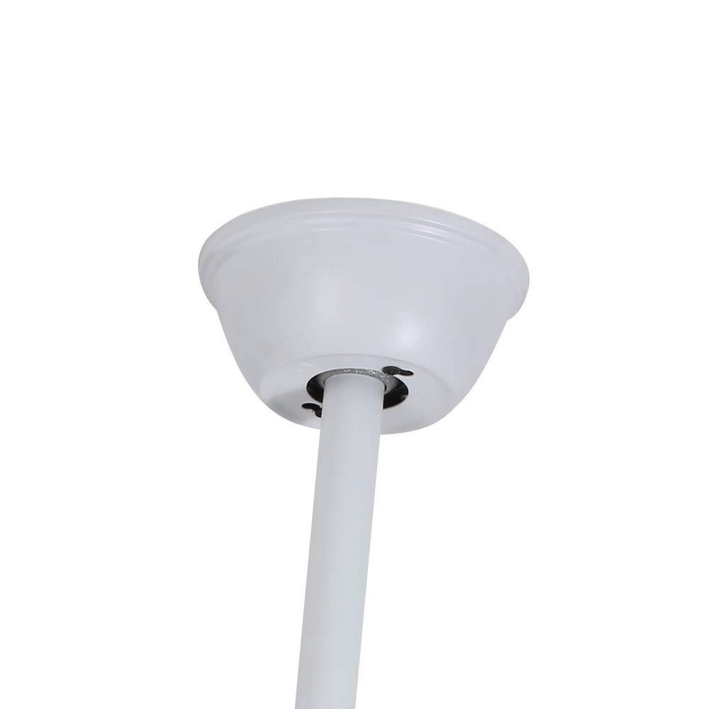 LED Ceiling Mounted Indoor 42inch White Ceiling Fan With Light Remote Control