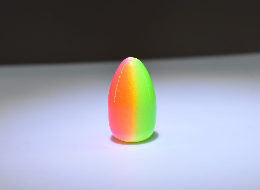 24 Pompano Bullet Floats Whiting fishing floats 20 mm glow and sand flea