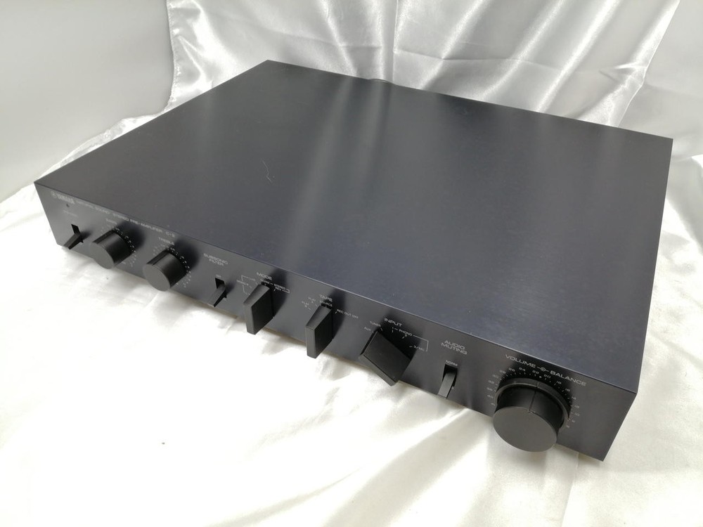 YAMAHA C2 Preamp Used Fully Functional Vintage Audio Component Excellent