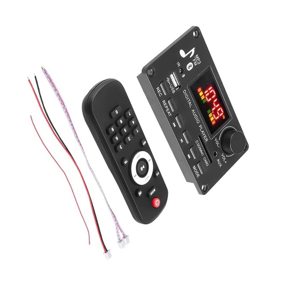 Audio Amplifier Decoder Board BT 5.0 MP3/WMA/WAV Multifunctional Integration