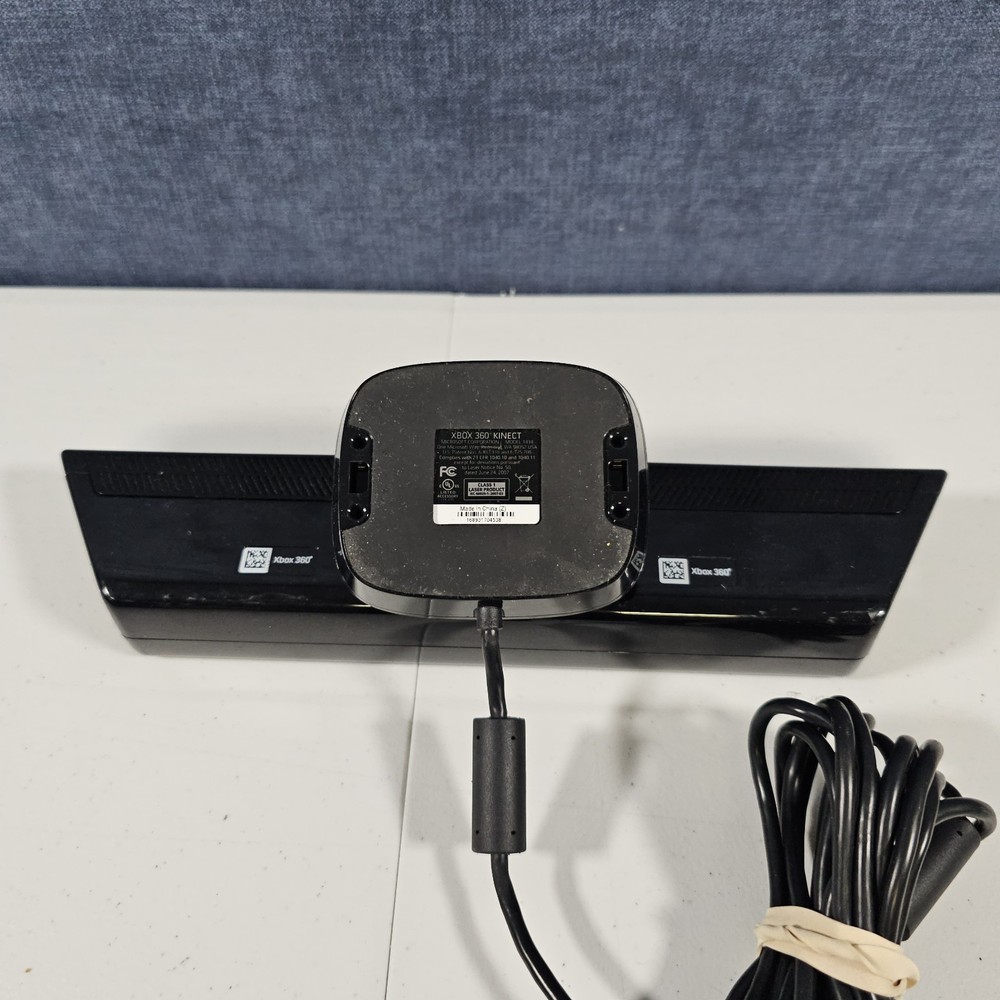 Genuine Official Microsoft XBOX 360 Black Kinect Sensor Bar Model 1414 - Tested