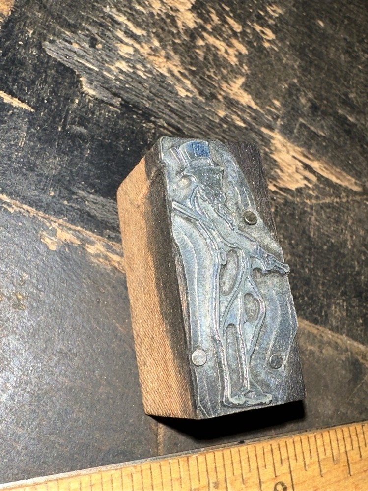 Printing Block “ Uncle Sam Figure? “ Nice Details!￼