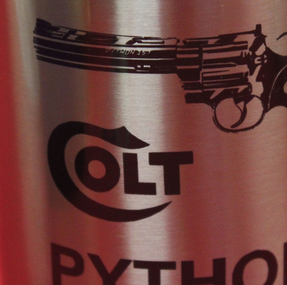 COLT Firearms Stainless Steel Python Can Coozie