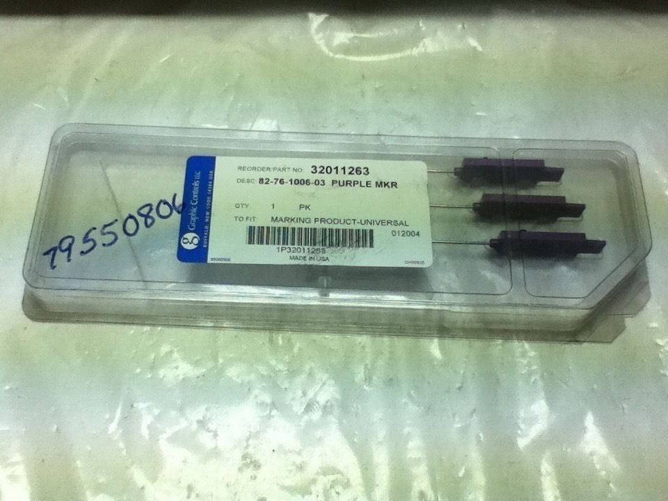 GRAPHIC CONTROLS 82-76-1006-03 PURPLE MARKING PRODUCTS