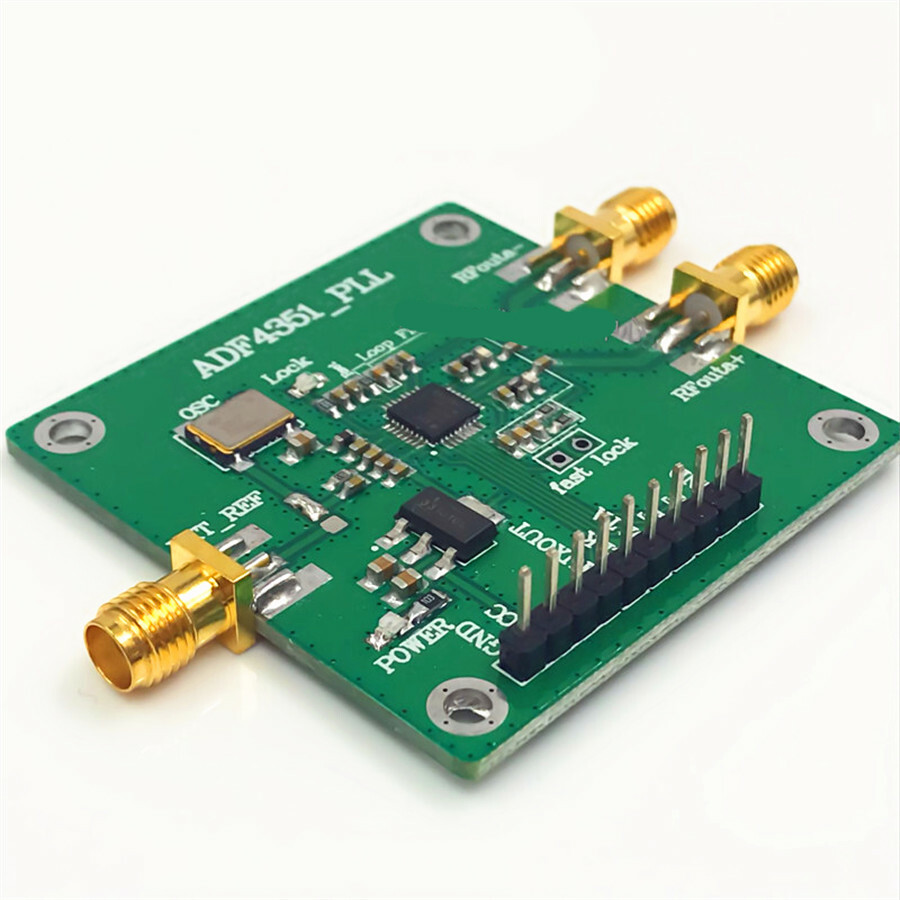 1PCS ADF4350 PLL Phase Locked Loop RF Signal Source Frequency Synthesizer NEW###