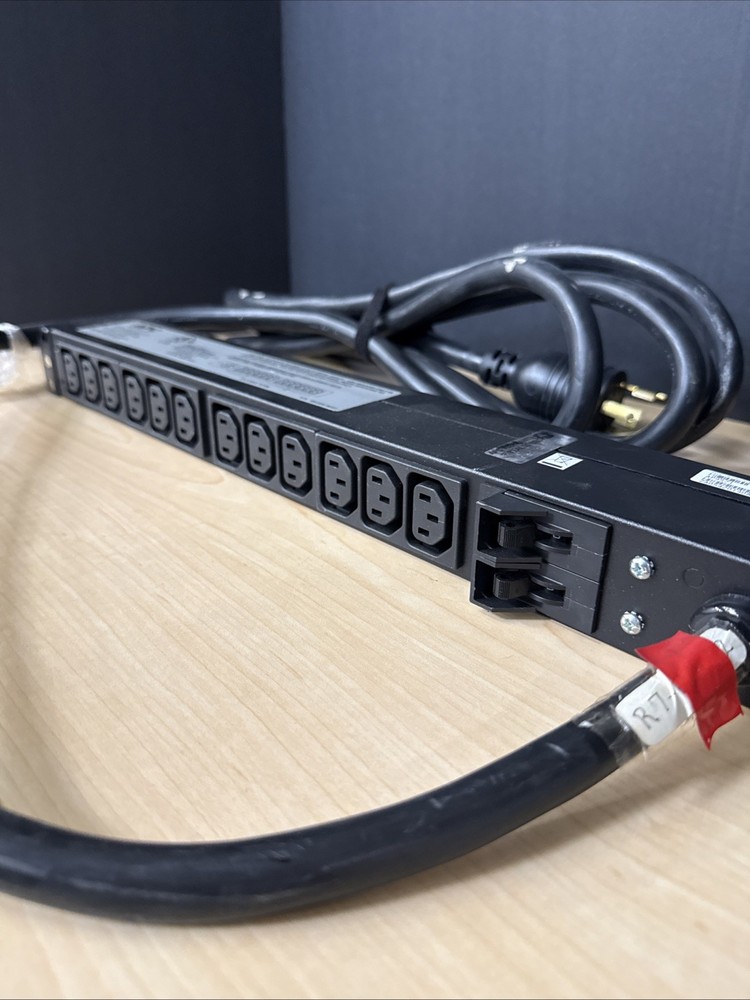 AP9571 APC RACK PDU, BASIC, 1U, 30A, 208V, (12)