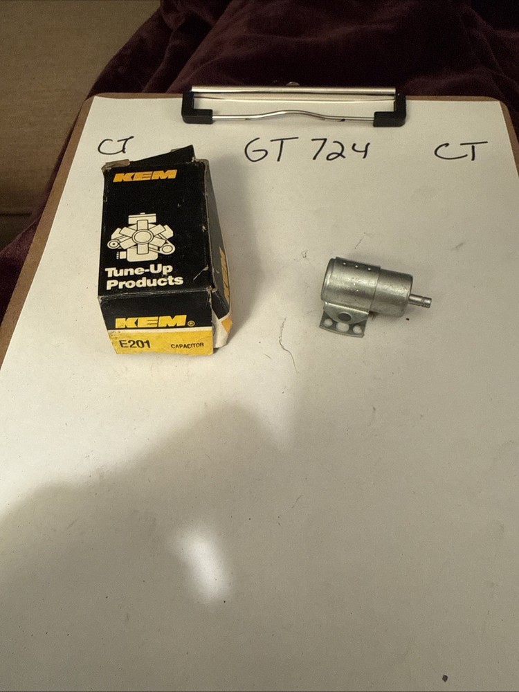 (1) Kem E201 Condenser Nos OEM Sold Individually