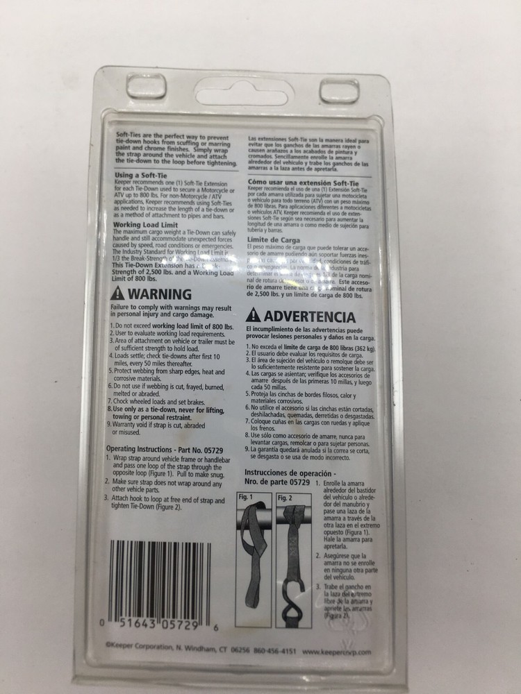 HEAVY DUTY SOFT TIES 16 IN. KEEPER 4 PACK