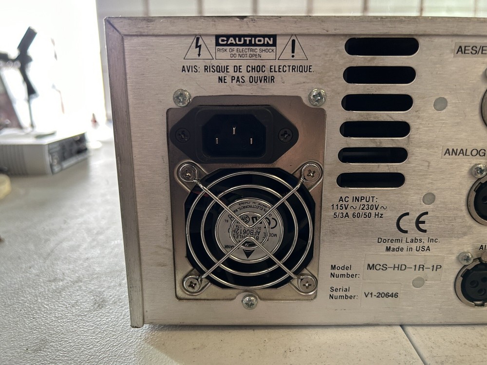 Doremi Labs MCS-HD Multi-Channel Video Server