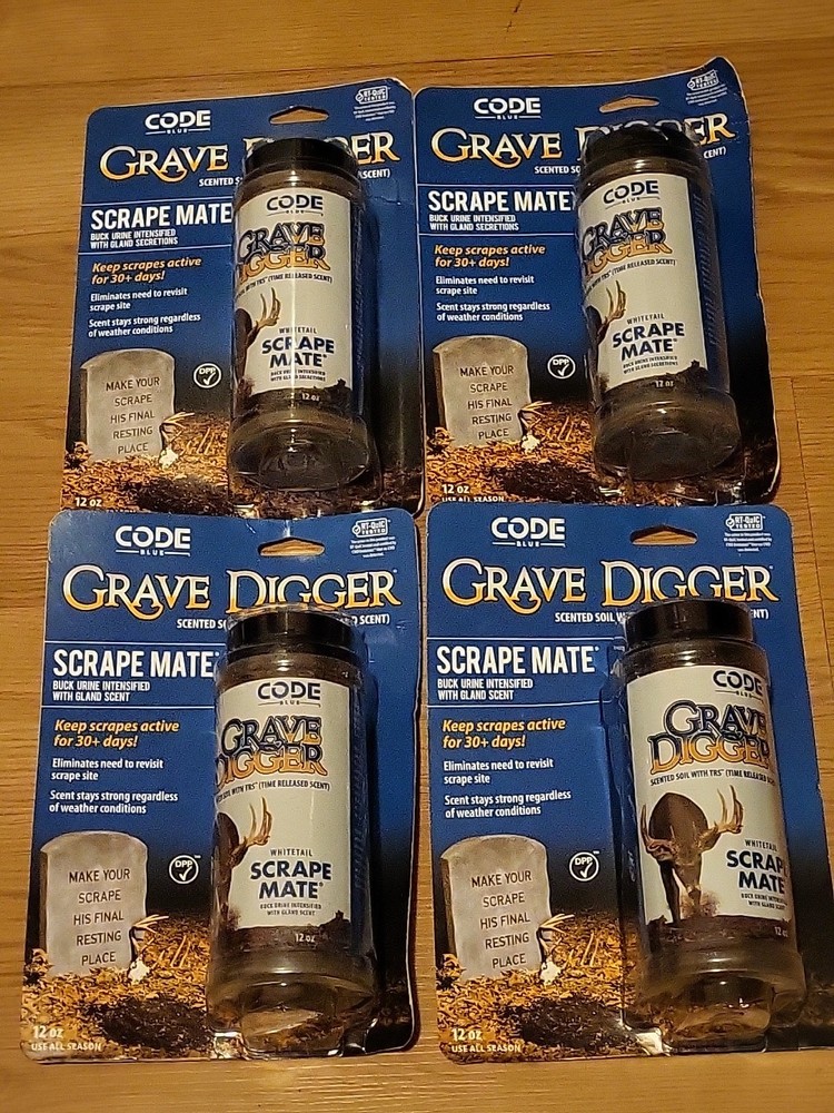 Code Blue Scents Grave Digger Scrape Mate - 12oz. - OA1368 Time Released Scent