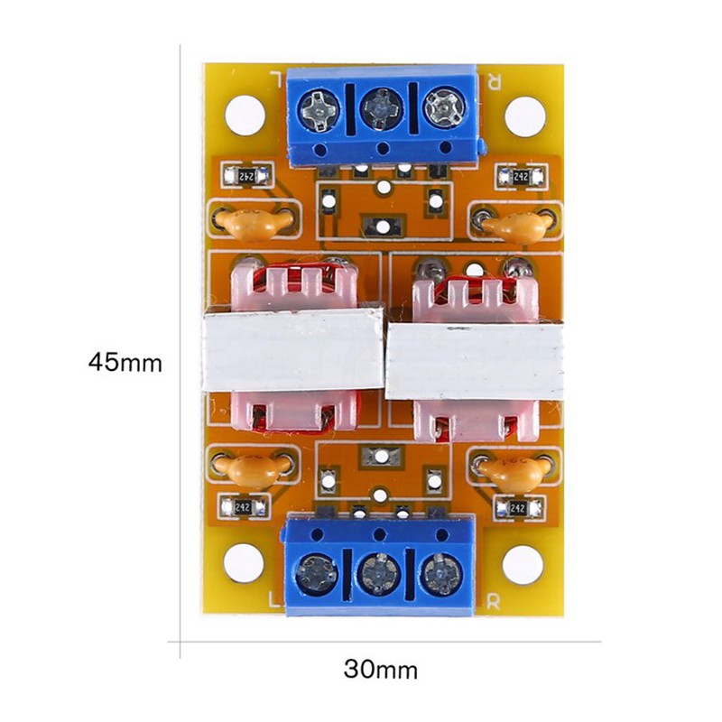 Audio Stereo Isolator Current Sound Interference Eliminator6376
