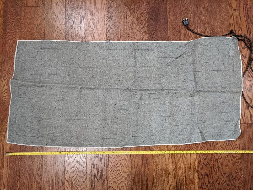 Vintage German Electric Blanket 1930s 1940s 1950s WWII Luftschutz UNTESTED AS-IS