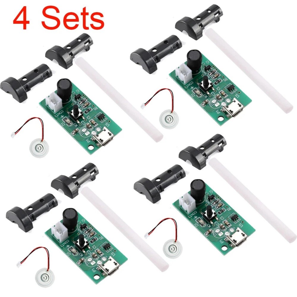 DIY Humidifier Maintenance 4PCS Ultrasonic Atomizer Driver Board Professional