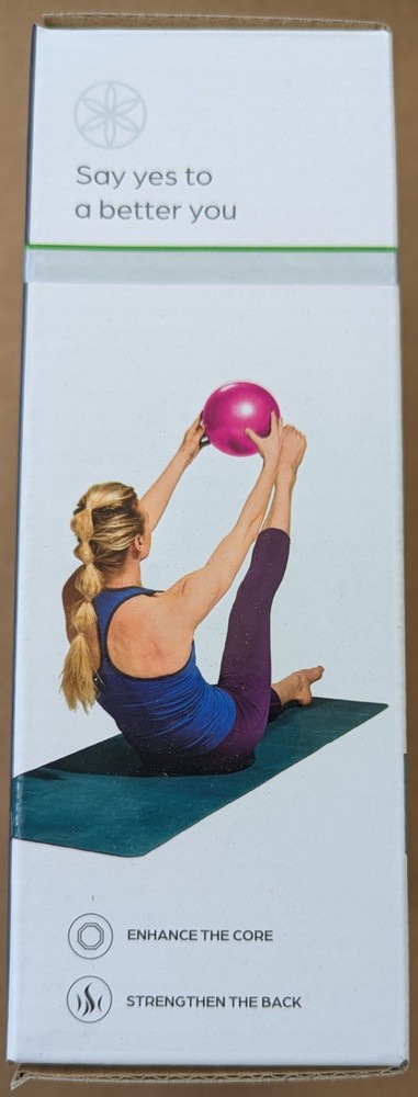 Gaiam Mini Ab Ball With Exercise Guide - New, Sealed