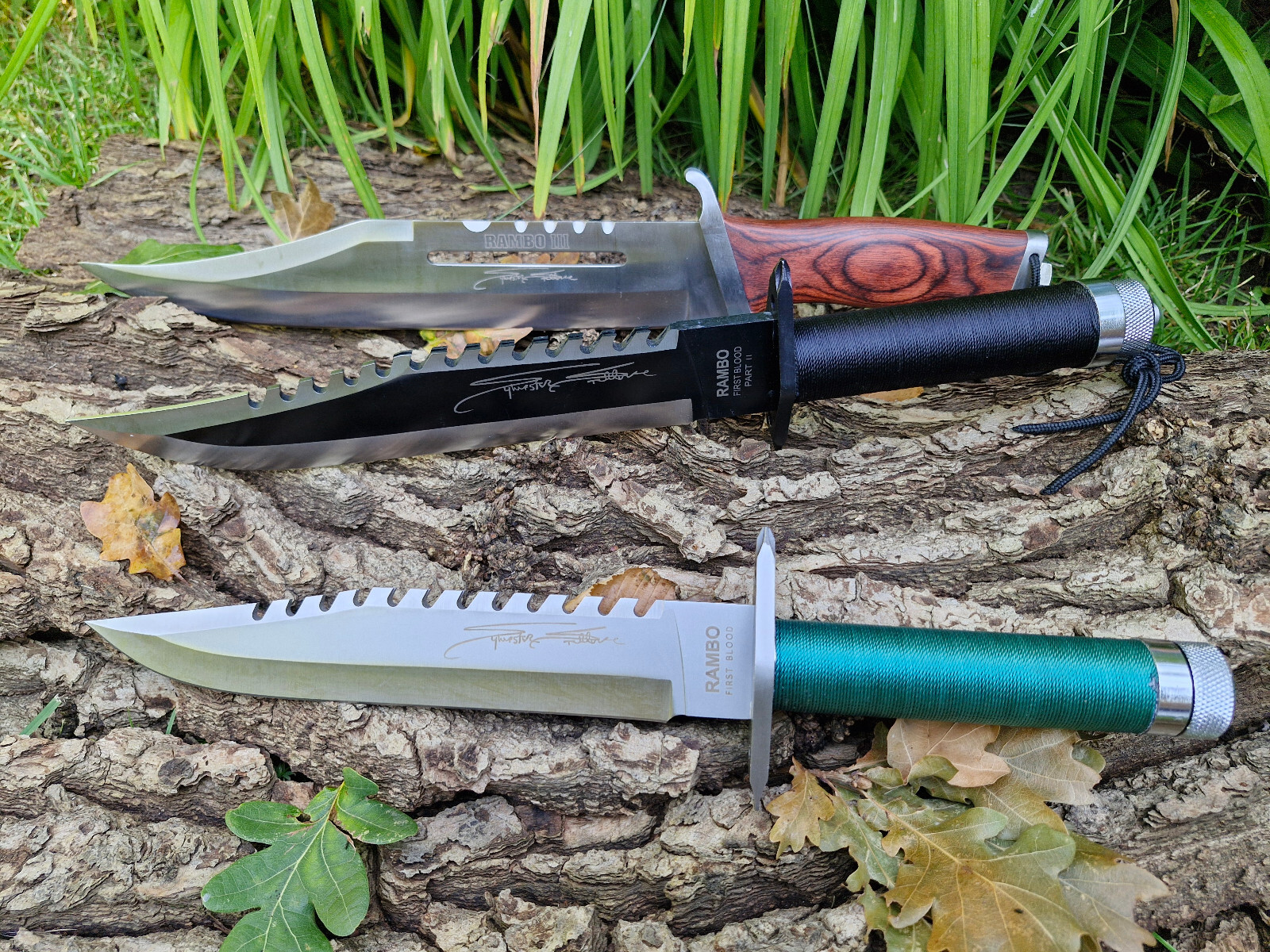 Hunting Knife Rambo Knife Set -Rambo 1/2/3 Complete Set Signature Edition-,,