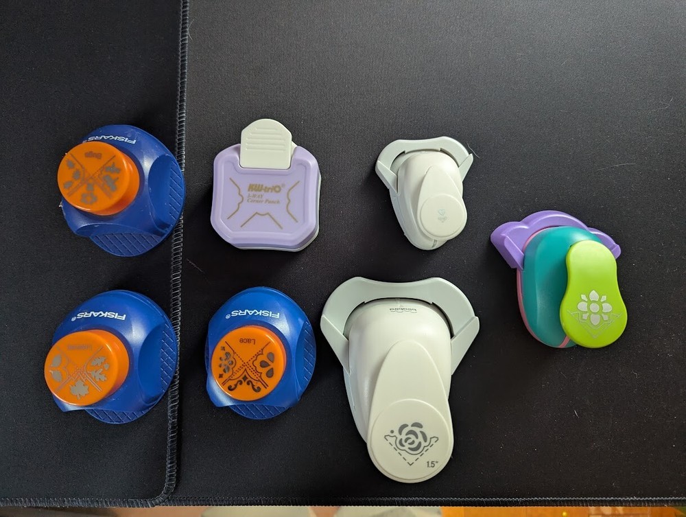 Crafting Corner Punches - Fiskars, Birabira, Misc