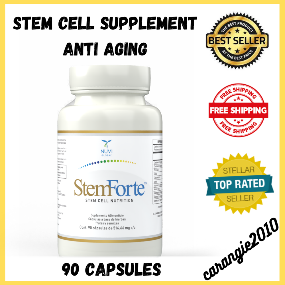 Stem Forte Stem Cell Capsules Células Madre Capsulas 90 capsules Stem Cell Boost