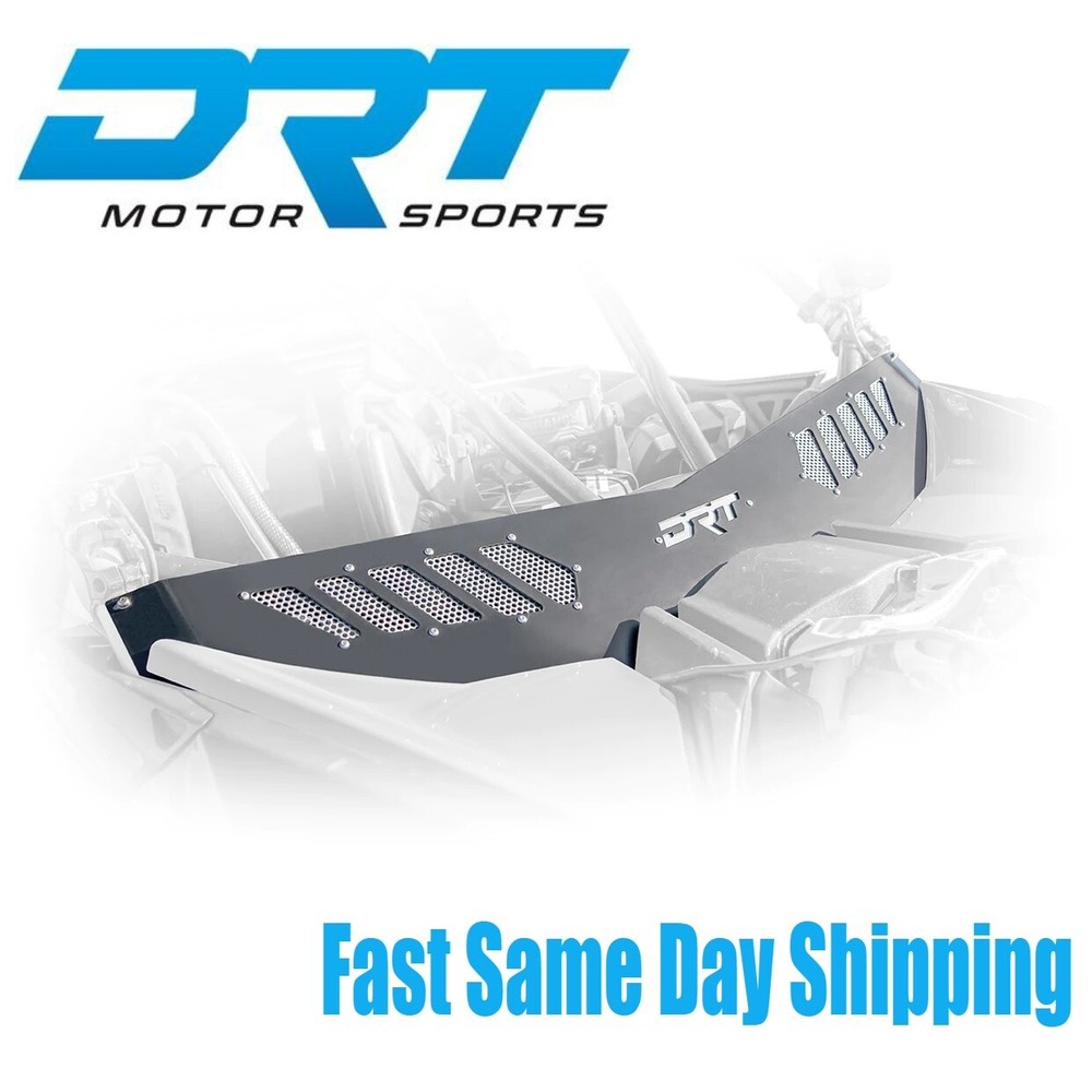 DRT Can Am Maverick X3 / Max 17-24 Wind Diffuser Deflector Dust Guard Black