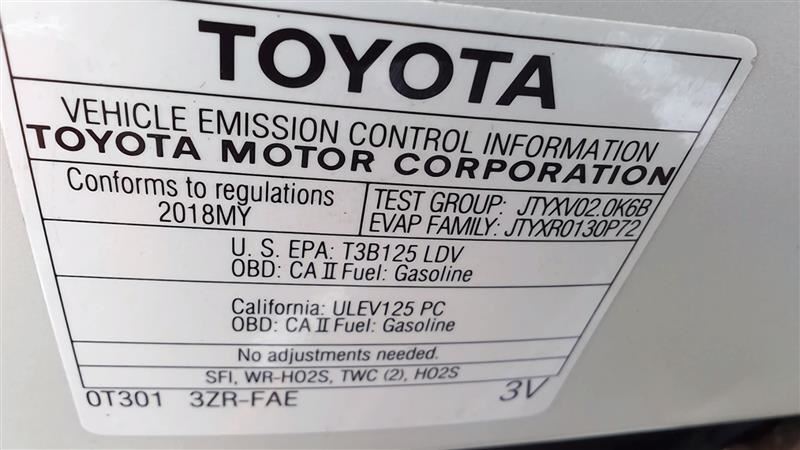 Camera/Projector Camera Front Windshield Mounted Fits 18 C-HR 451093