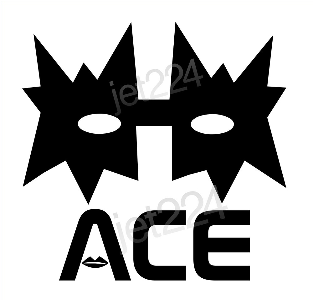 ACE FREHLEY decal sticker - KISS guitar