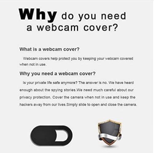 Protect Privacy with Thin Camera Covers for All Devices 3 Pack