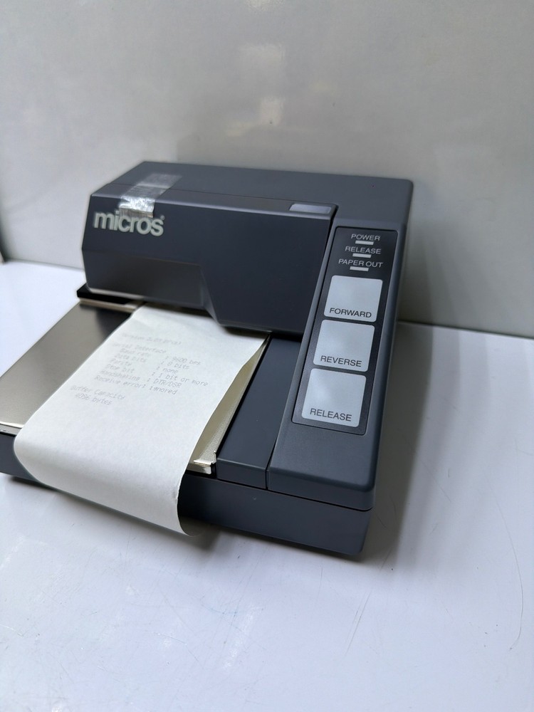 EPSON TM-U295,Micros M66SA POS Slip Printer