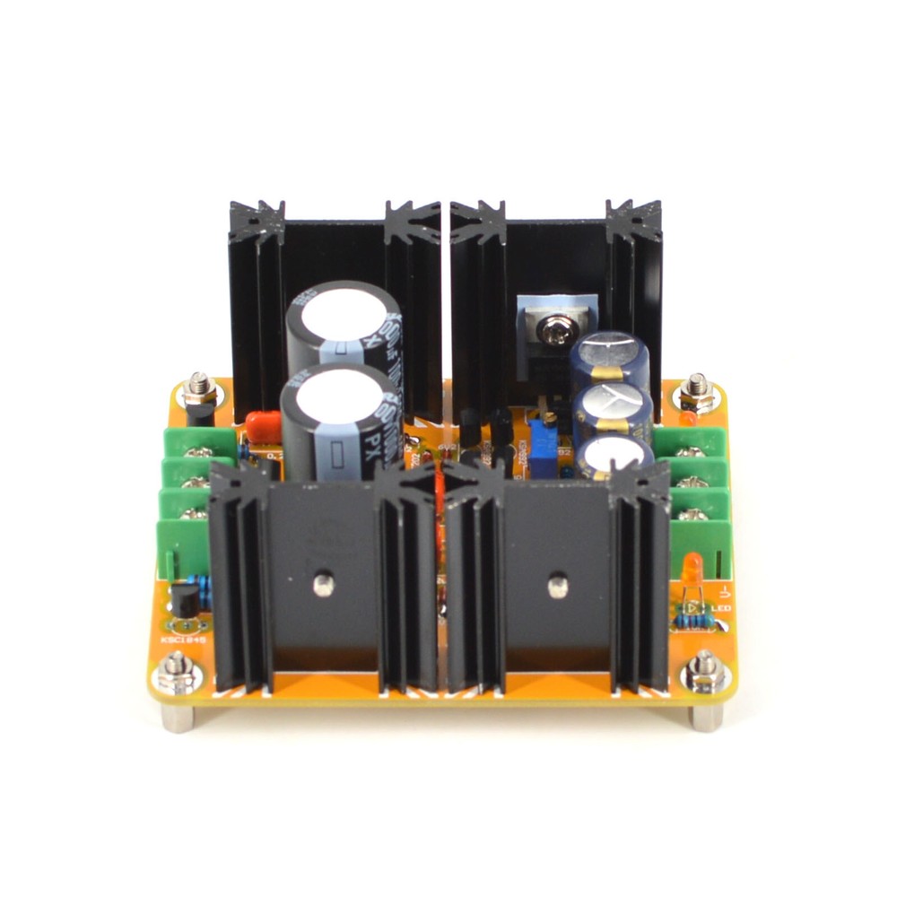 1pc Fully Discrete Parallel A Regulated Power Supply (Dual Rail±5V～±60V) Kit DIY