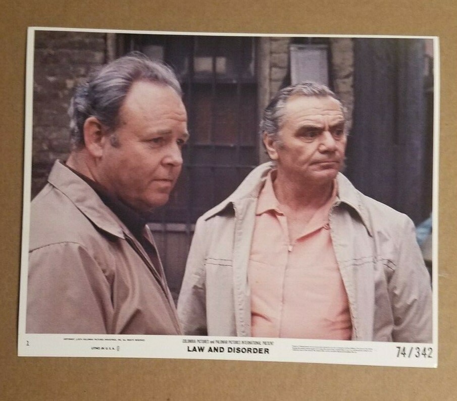 (2) LAW AND DISORDER 1974 27 x 41 Genuine 1-sheet posters Style "A" & "B" 74/342