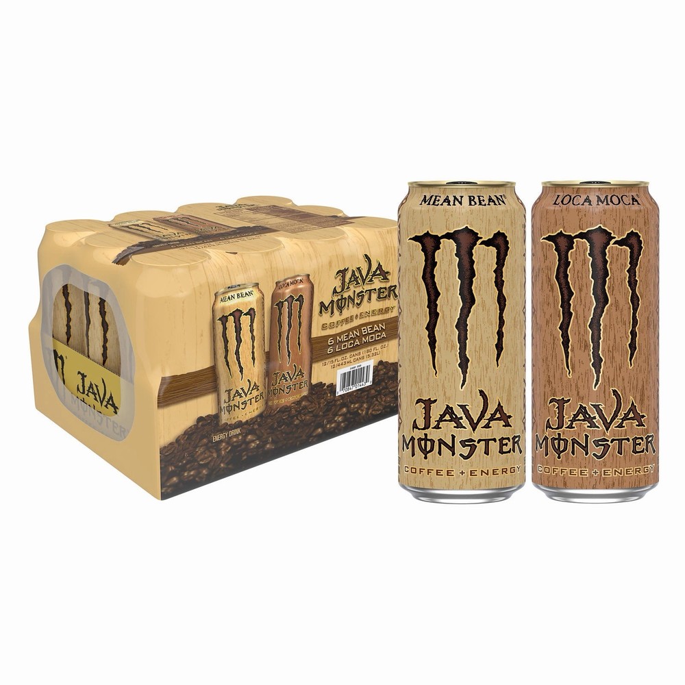 15 oz CANS 36 Pack MONSTER JAVA VARIETY PACK ENERGY DRINK