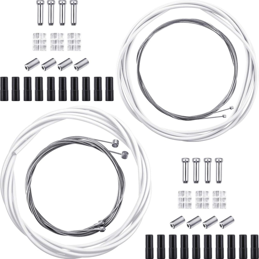 Versatile Bicycle Brake and Shift Cable Set – Ideal for Mountain & Road Bikes