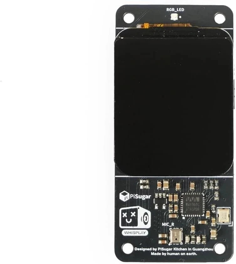 Whisplay HAT for Raspberry Pi Zero W/2W Audio LCD Display Expansion Board