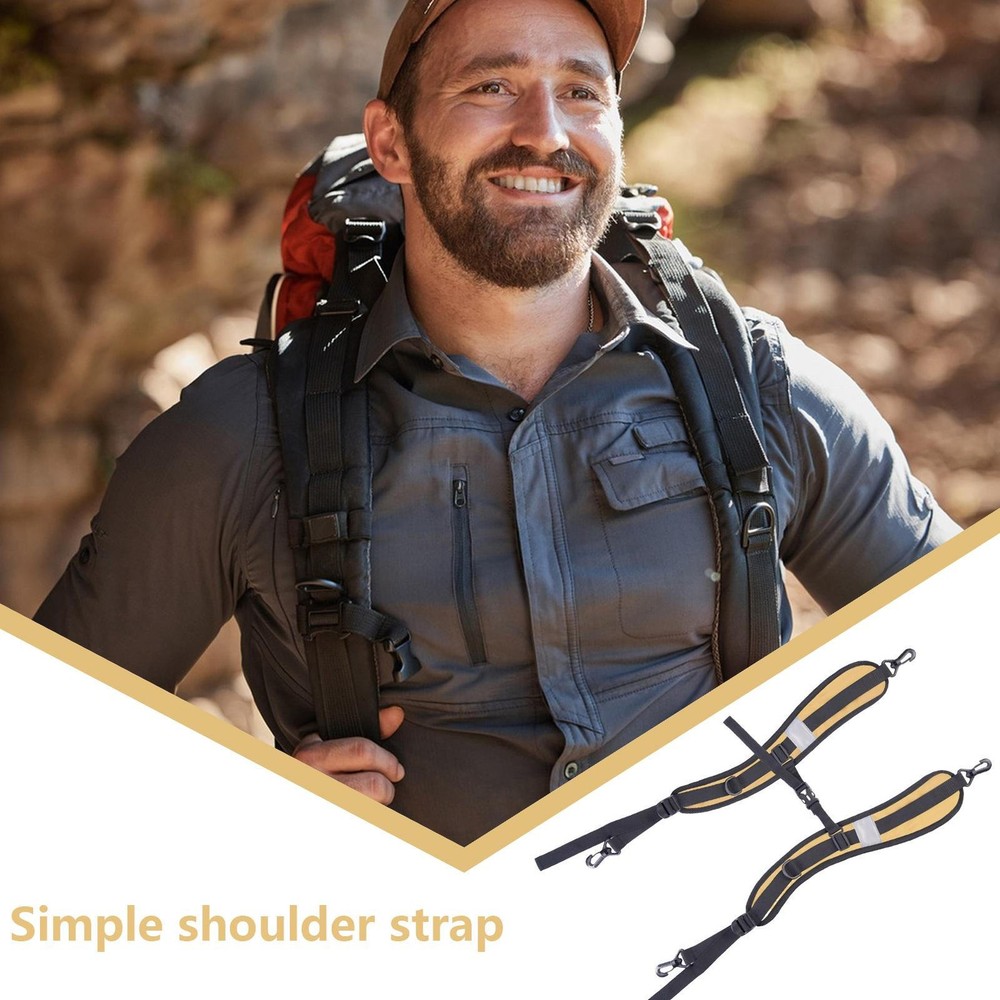 Backpack Ruck System Shoulder Strap Set Durable Adjustable Straps Belt Repair
