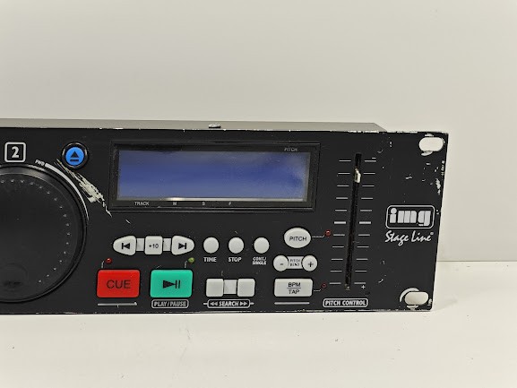 IMG Stage Line CD-262 DJ Professional CD Player - Untested, Wear