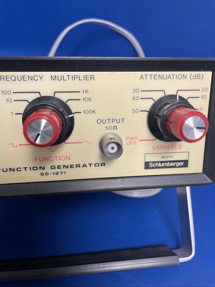 Heath Schlumberger Function Generator SG-1271 Blue / WORKING