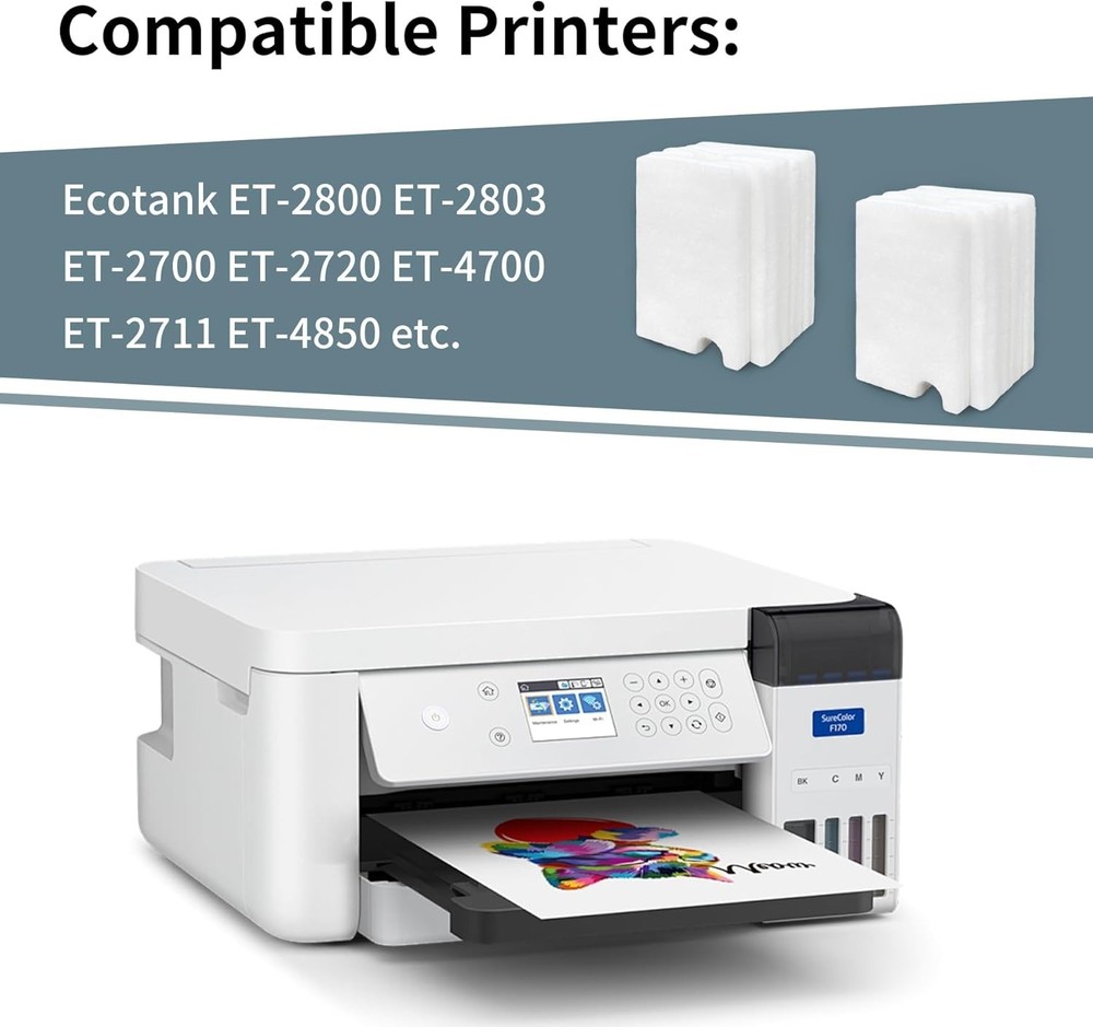 Ecotank Waste Ink Pad Replacement - Efficient High Yield Solution for Printers