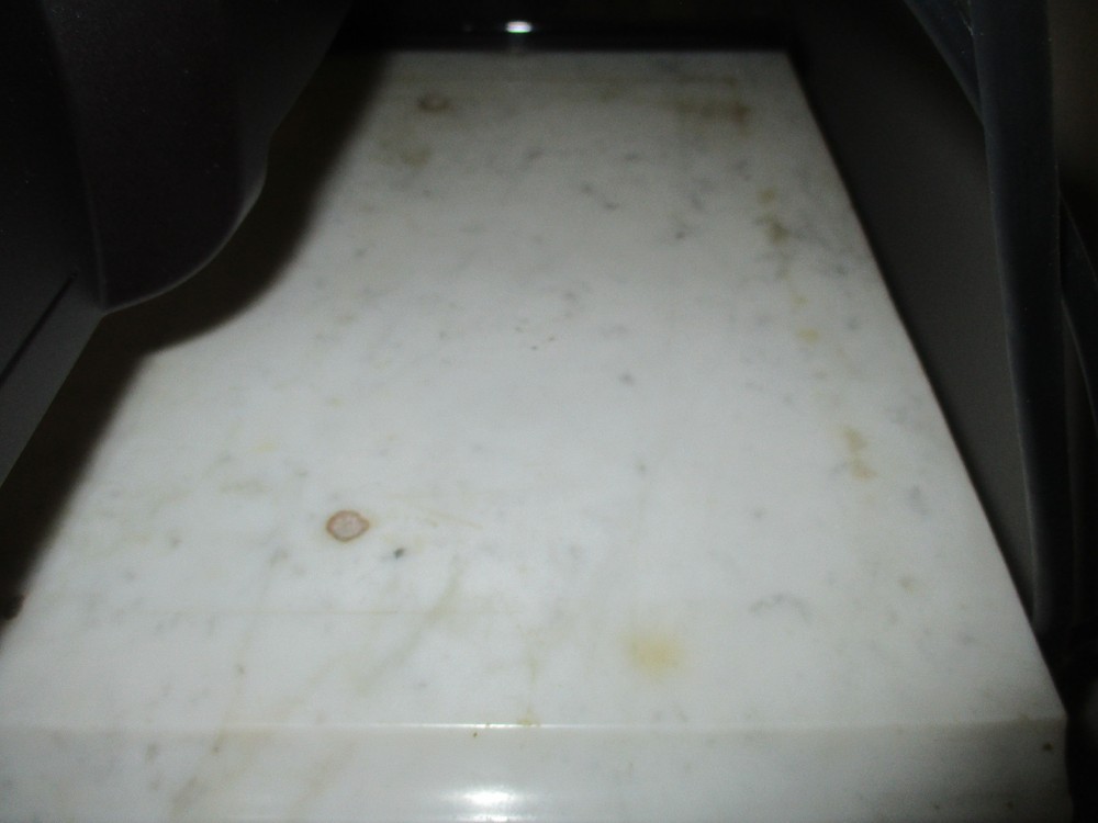 Walnut Victorian Marble Top Sideboard