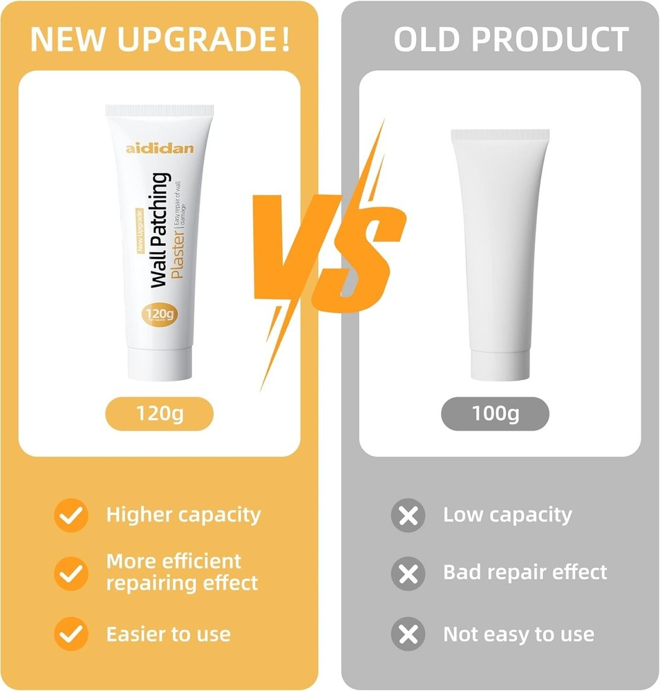 Ultimate 2-Piece Drywall Repair Patch Kit – Strong Adhesion & Quick Application