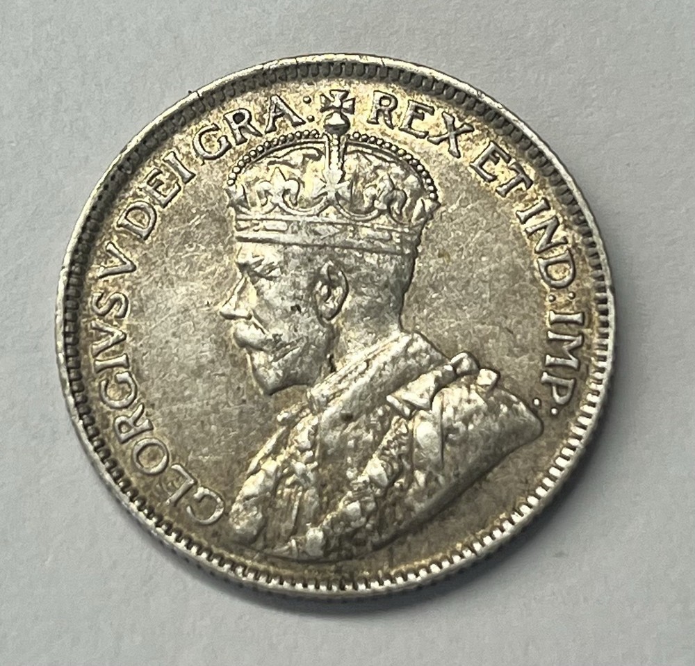 1918 25c Canada Silver Twenty-Five Cents