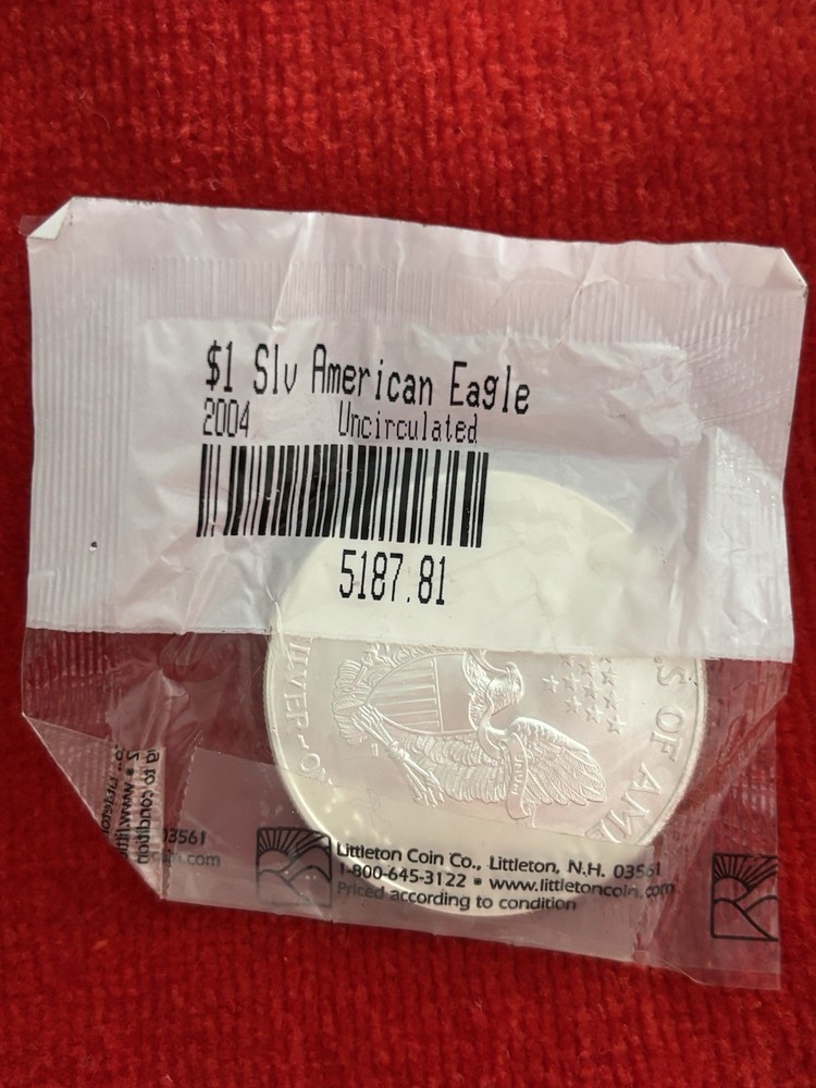 2004 American Eagle Silver Coin Uncirculated