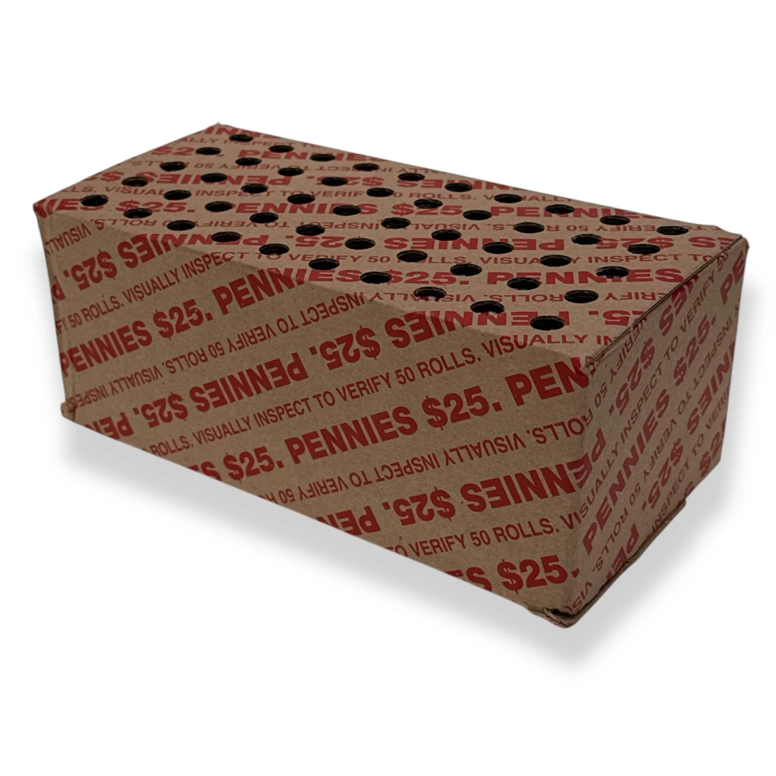 Penny Treasure Hunt (1) One Unsearched Sealed Bank Box of Circulated Pennies