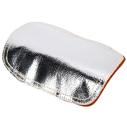 Hand Heat Shielding, Welding Hand Pad, Aluminized Leather Welding Hand