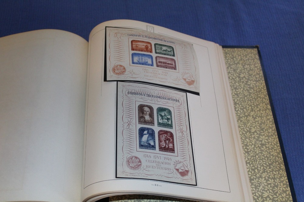 Argentina Fila Delia Specialty Album Binder BlueLakeStamps Nice! GREAT ALBUM!