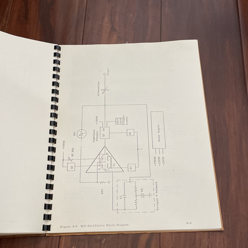 Optimation Model RCD-2, 2R Sine Wave Oscillator Instruction Manual