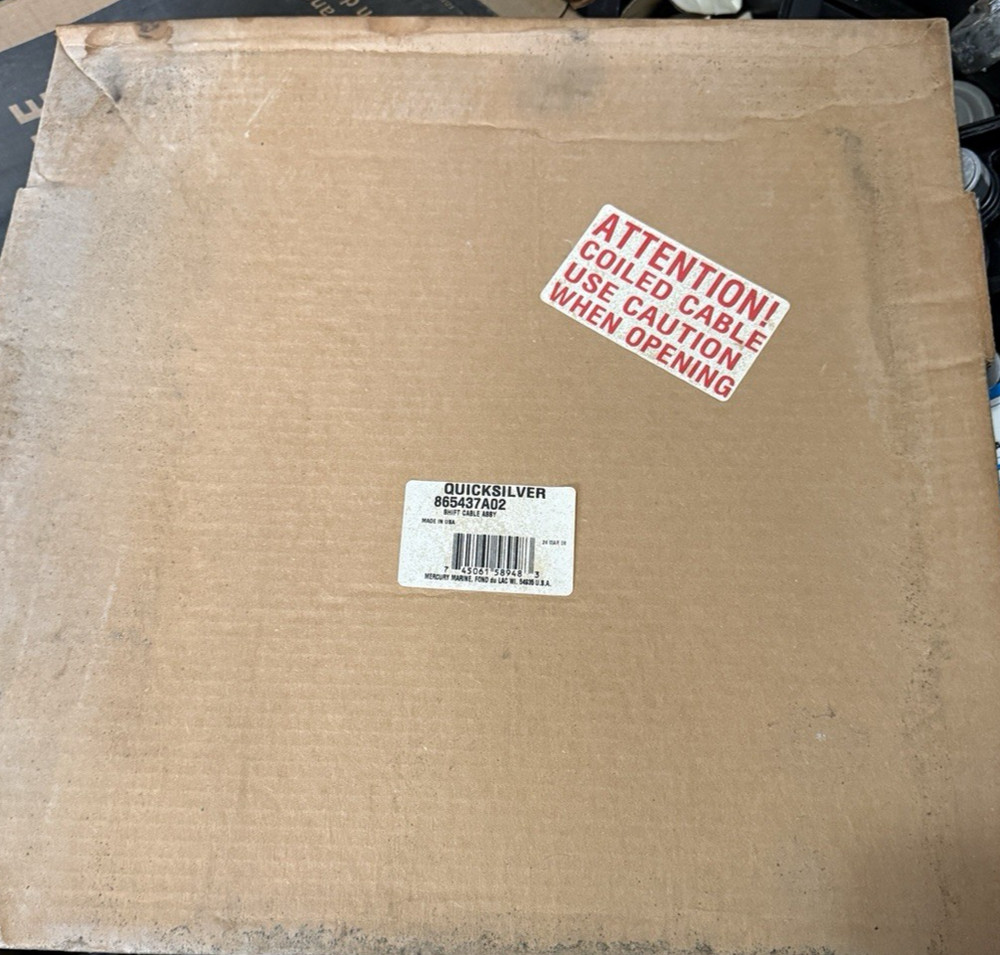 NOS Mercury Quicksilver 865437A02 Shift Cable Assembly
