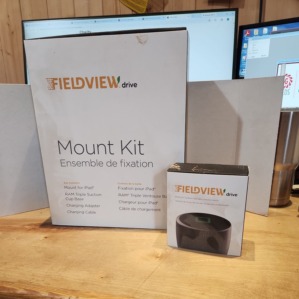 ☆NIB☆ Climate FieldView DRIVE Bluetooth Field Data Collection Device & Mount Kit