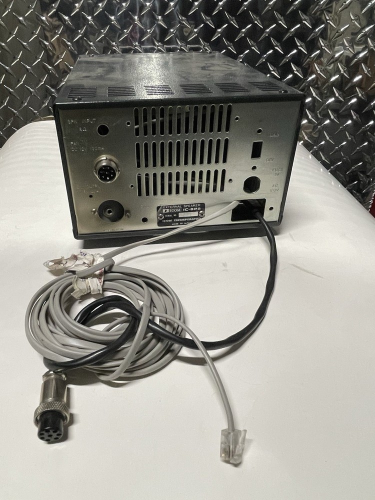 ICOM PHONE PATCH EXTERNAL SPEAKER IC-SP2 SERIAL NUMBER 02711 FOR TRANSCEIVERS