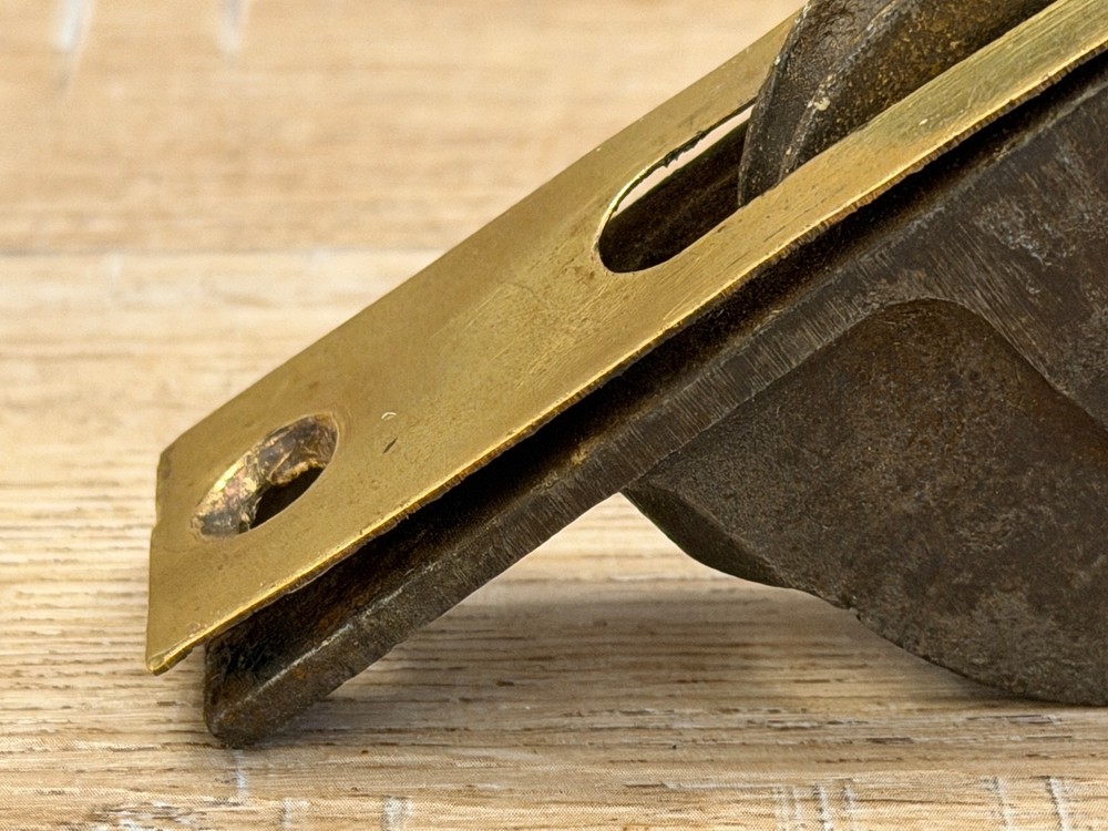 Two Antique Cast Iron, Brass Window Pulleys