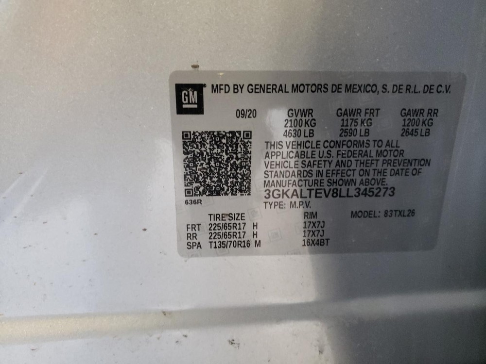 Used Telematics Interface Module fits: 2020 Gmc Terrain Communication telematics