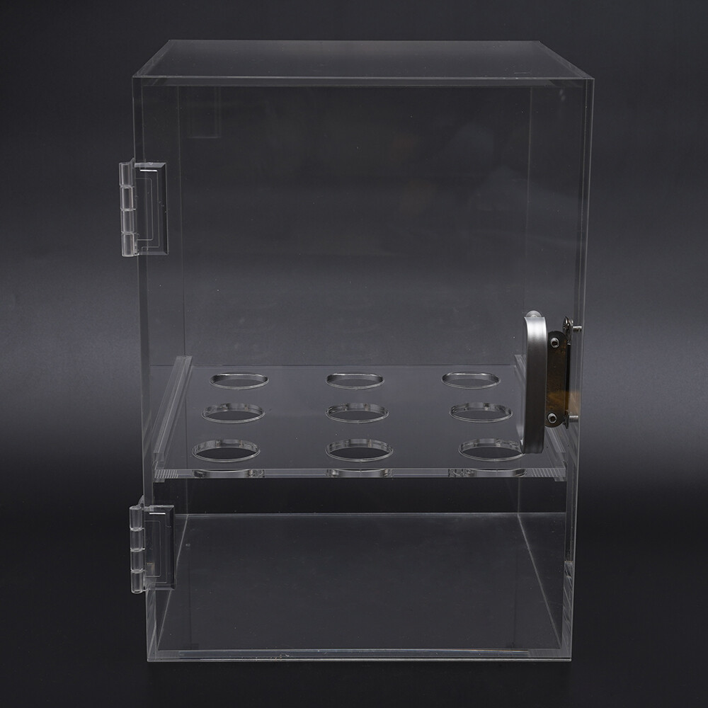 Ice Cream Cone Display/Storage Case Cabinet Acrylic. Waffle & Wafer Cone Holder