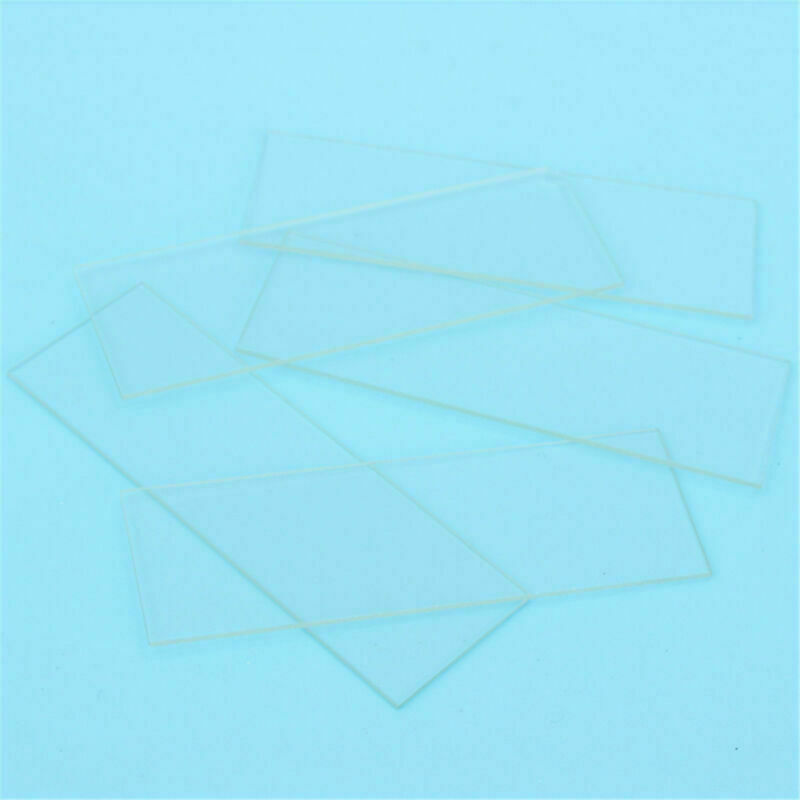 5pcs 1mm Concave Cavity Glass Coverslips Microscope Slide Set Thickness Lab Tool